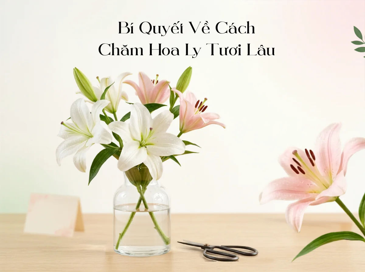Cách Chăm Hoa Ly Tươi Lâu Khi Nào Nên Thúc Nở Nhanh, Khi Nào Nên Giữ Nụ