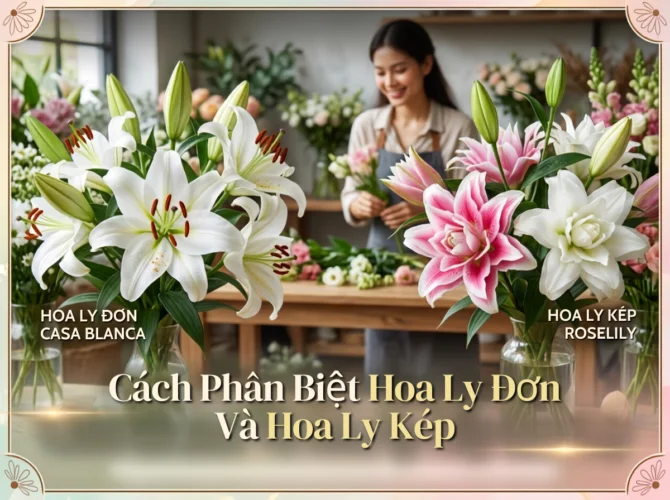 Cách Phân Biệt Hoa Ly Đơn Và Hoa Ly Kép: Nhìn Cánh Là Biết Ngay Cách Phân Biệt Hoa Ly Đơn Và Hoa Ly Kép