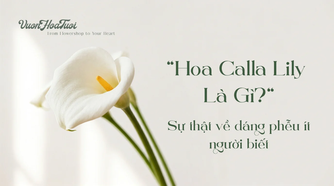 Hoa Calla Lily Là Gì