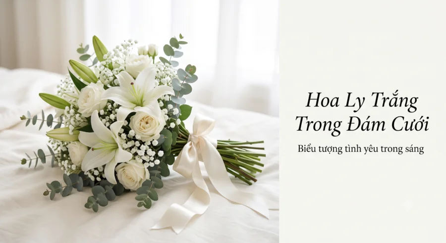 Hoa Ly Trắng Trong Đám Cưới