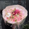 Bó Hoa Sinh Nhật Kem Dâu Hàn Quốc Ohara (Korean Style) bó hoa ohara mix hồ điệp